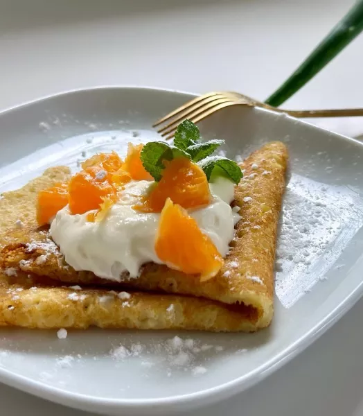 Crêpes vanille