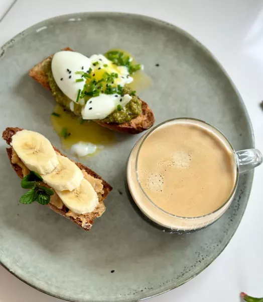 Petit déjeuner sucré-salé