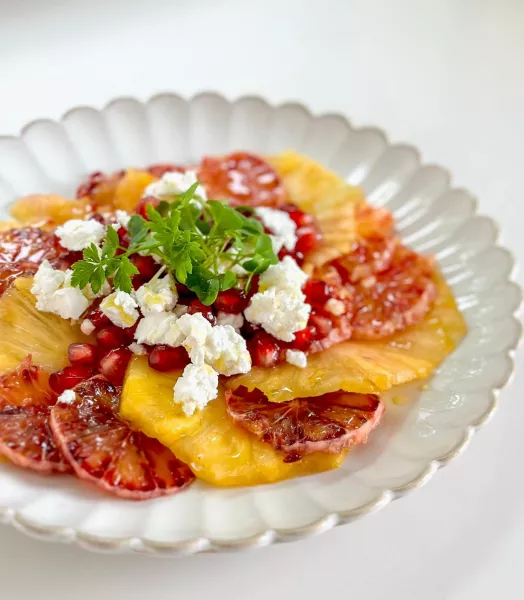 Carpaccio de fruits