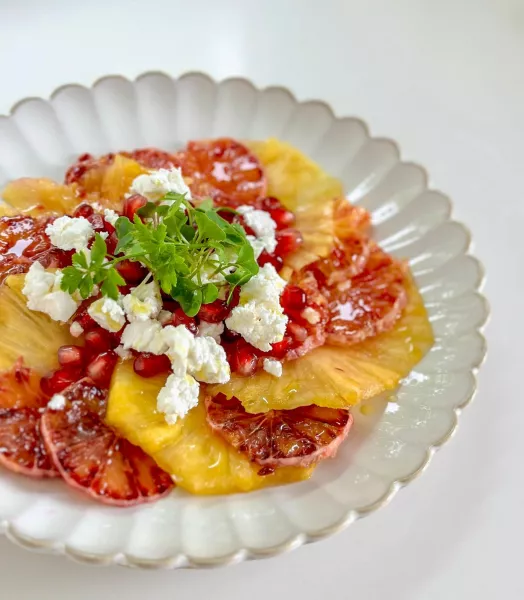 Carpaccio de fruits